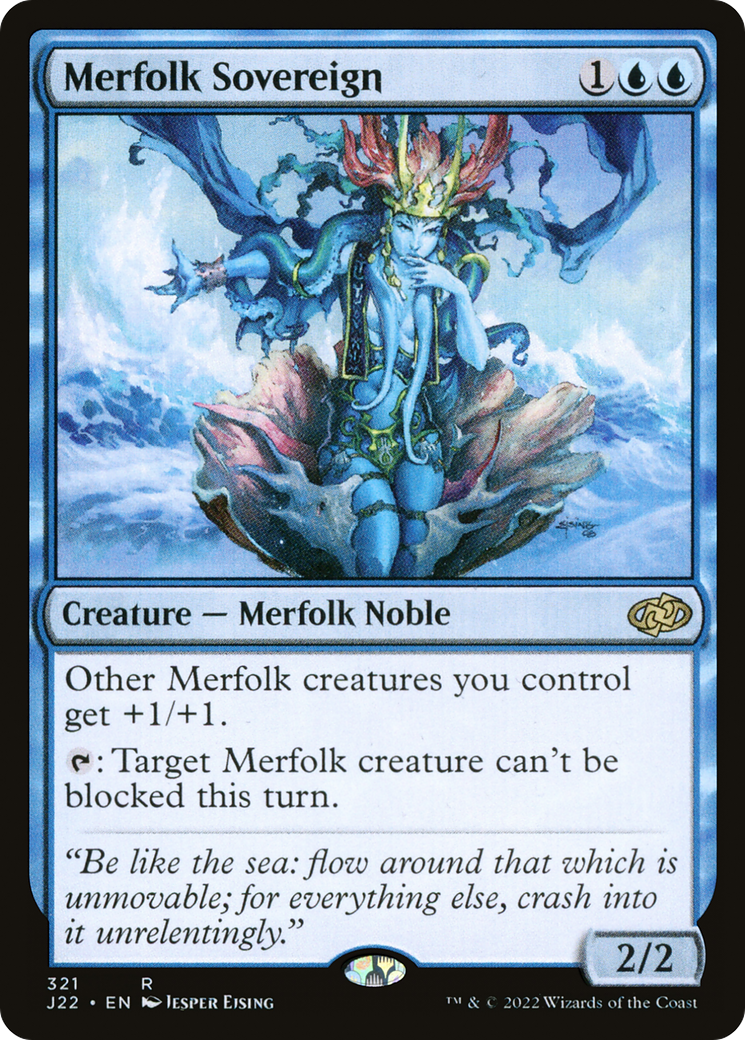 Merfolk Sovereign [Jumpstart 2022] | Total Play