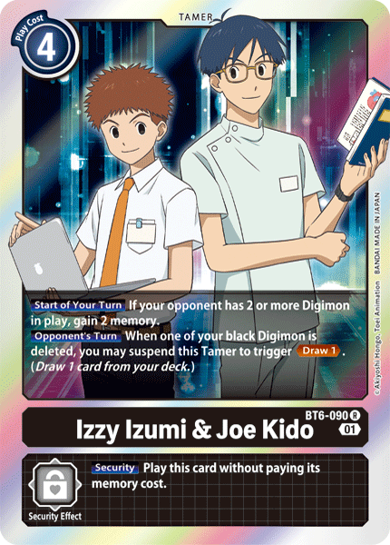 Izzy Izumi & Joe Kido [BT6-090] [Double Diamond] | Total Play