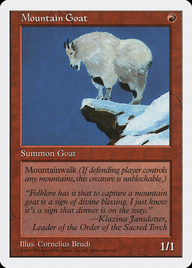 Mountain Goat [Fifth Edition] | Total Play