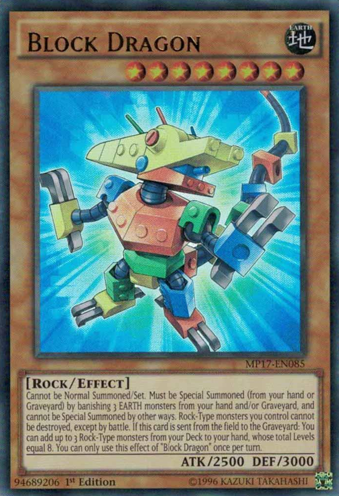 Block Dragon [MP17-EN085] Ultra Rare | Total Play