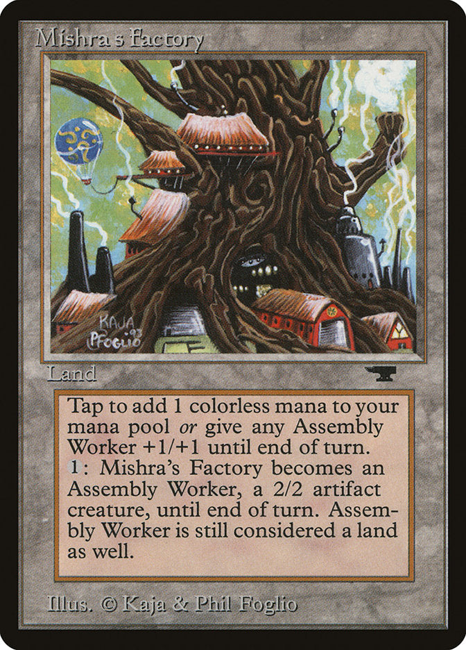 Mishra's Factory (Light Green Background) [Antiquities] | Total Play