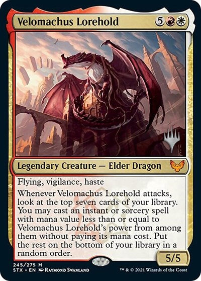 Velomachus Lorehold (Promo Pack) [Strixhaven: School of Mages Promos] | Total Play