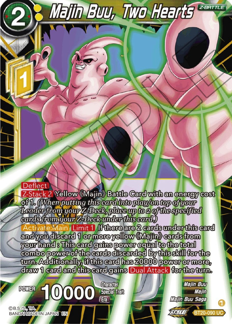 Majin Buu, Two Hearts (BT20-090) [Power Absorbed] | Total Play
