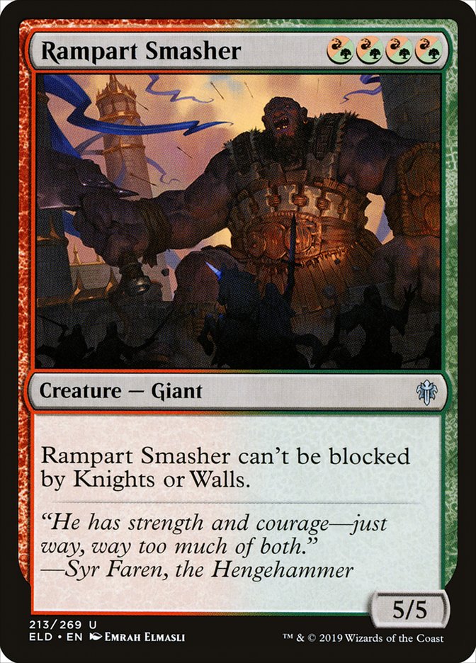 Rampart Smasher [Throne of Eldraine] | Total Play