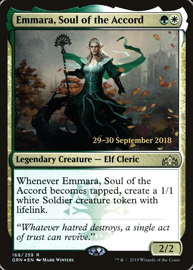 Emmara, Soul of the Accord [Guilds of Ravnica Prerelease Promos] | Total Play