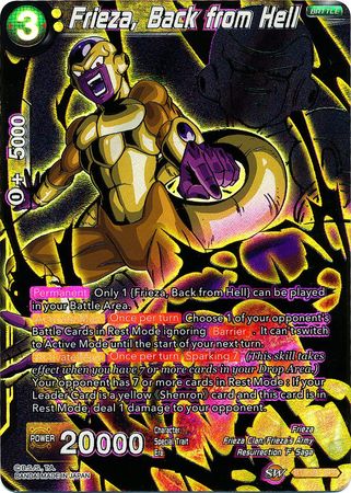 Frieza, Back from Hell (SPR) (BT5-091) [Miraculous Revival] | Total Play