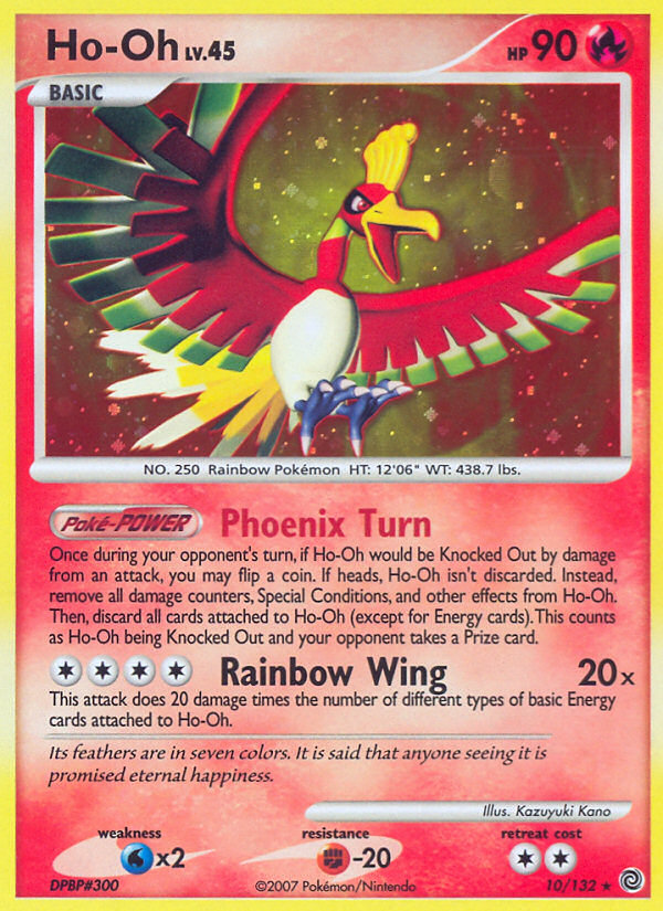 Ho-Oh (10/132) [Diamond & Pearl: Secret Wonders] | Total Play