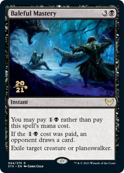 Baleful Mastery [Strixhaven: School of Mages Prerelease Promos] | Total Play