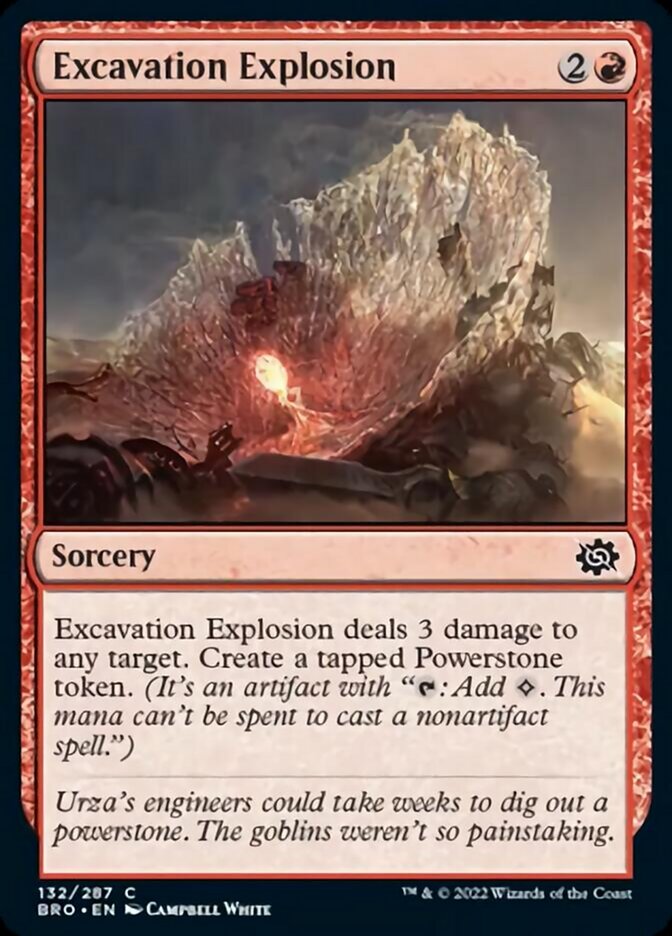 Excavation Explosion [The Brothers' War] | Total Play