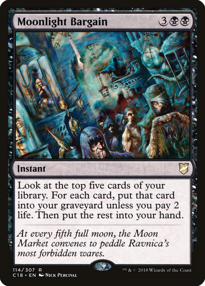 Moonlight Bargain [Commander 2018] | Total Play