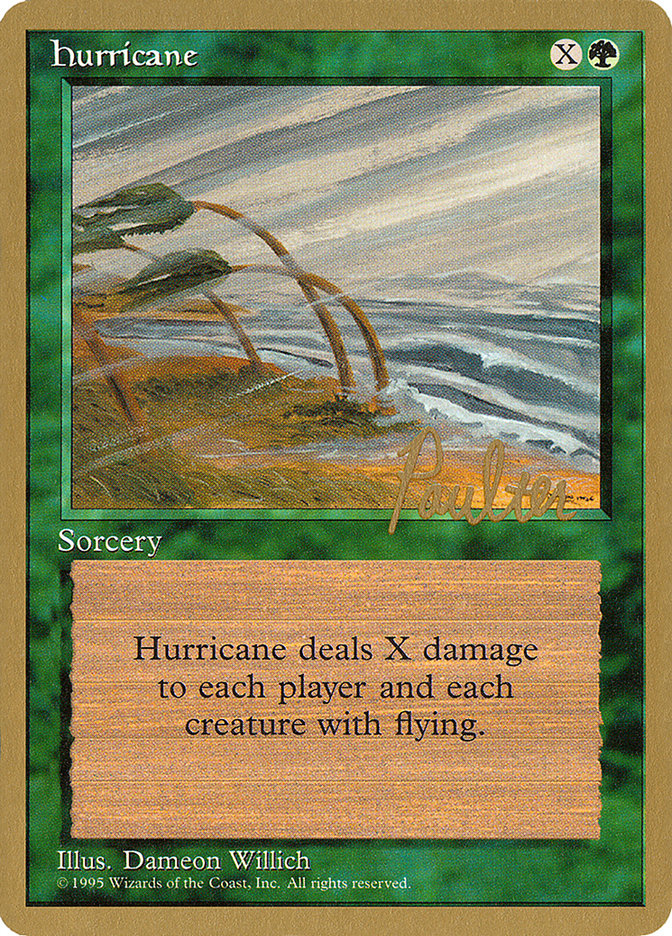 Hurricane (Preston Poulter) [Pro Tour Collector Set] | Total Play