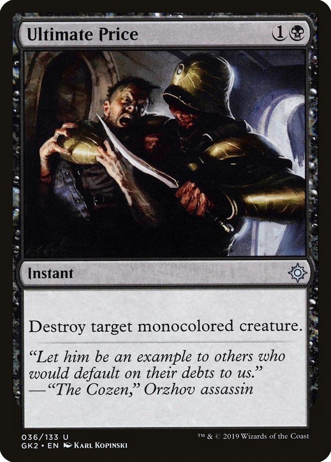 Ultimate Price [Ravnica Allegiance Guild Kit] | Total Play