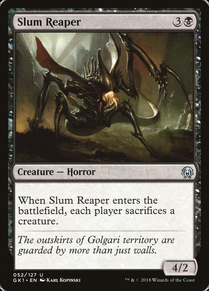 Slum Reaper [Guilds of Ravnica Guild Kit] | Total Play