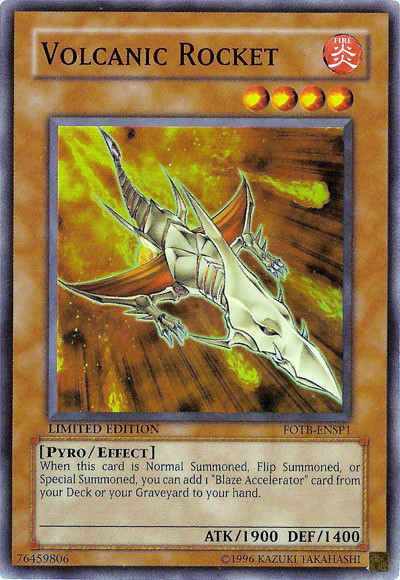 Volcanic Rocket [FOTB-ENSP1] Super Rare | Total Play