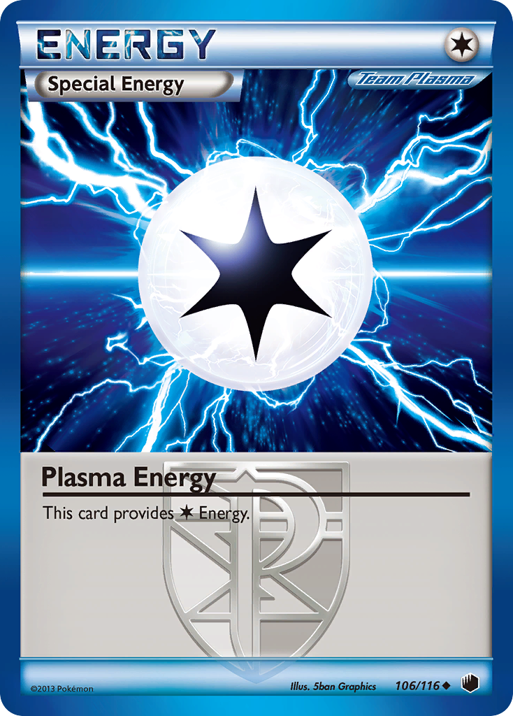 Plasma Energy (106/116) [Black & White: Plasma Freeze] | Total Play