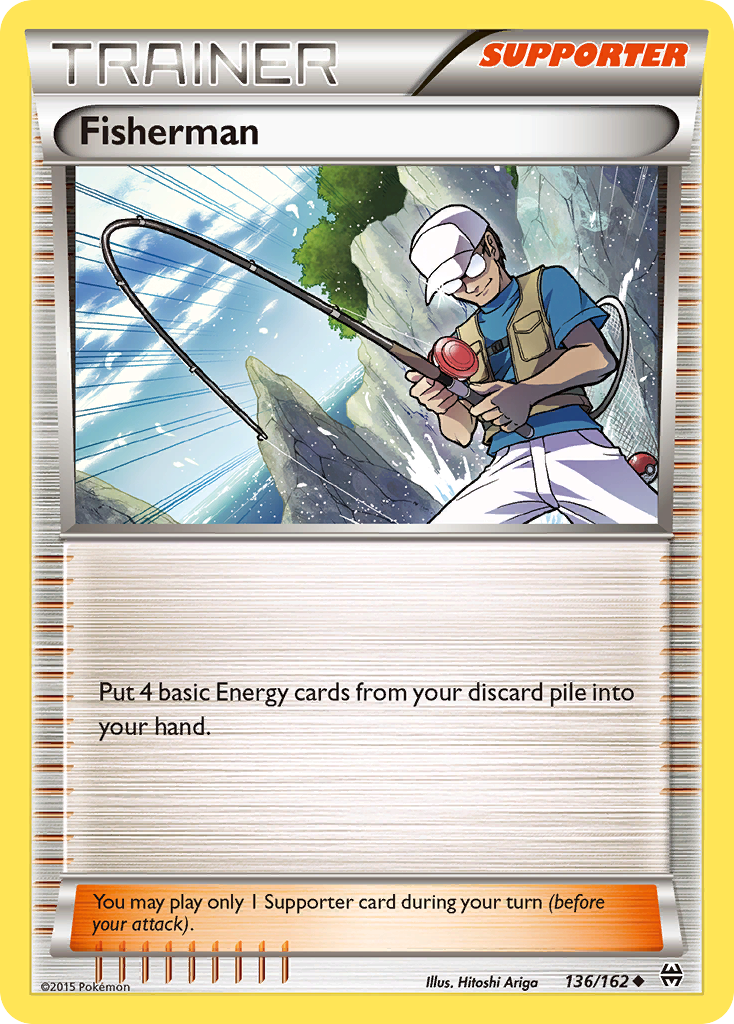 Fisherman (136/162) [XY: BREAKthrough] | Total Play