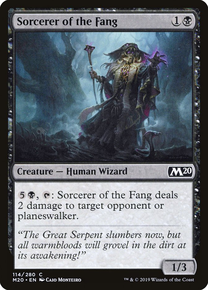 Sorcerer of the Fang [Core Set 2020] | Total Play