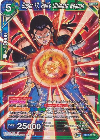 Super 17, Hell's Ultimate Weapon (EX13-36) [Special Anniversary Set 2020] | Total Play