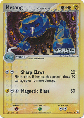 Metang (49/113) (Delta Species) (Stamped) [EX: Delta Species] | Total Play