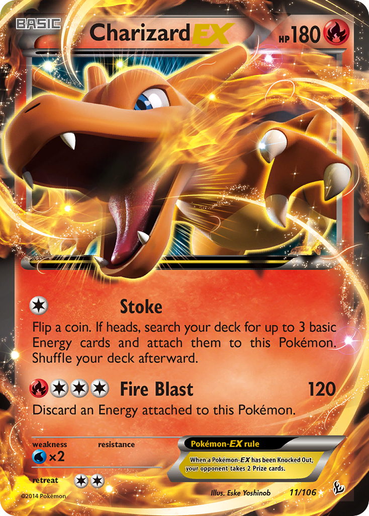 Charizard EX (11/106) [XY: Flashfire] | Total Play