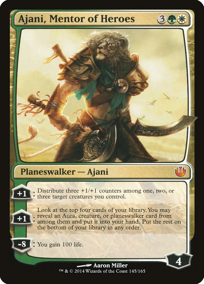 Ajani, Mentor of Heroes [Journey into Nyx] | Total Play