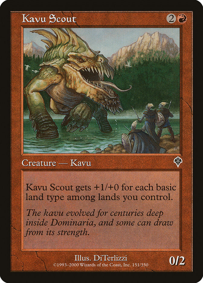 Kavu Scout [Invasion] | Total Play