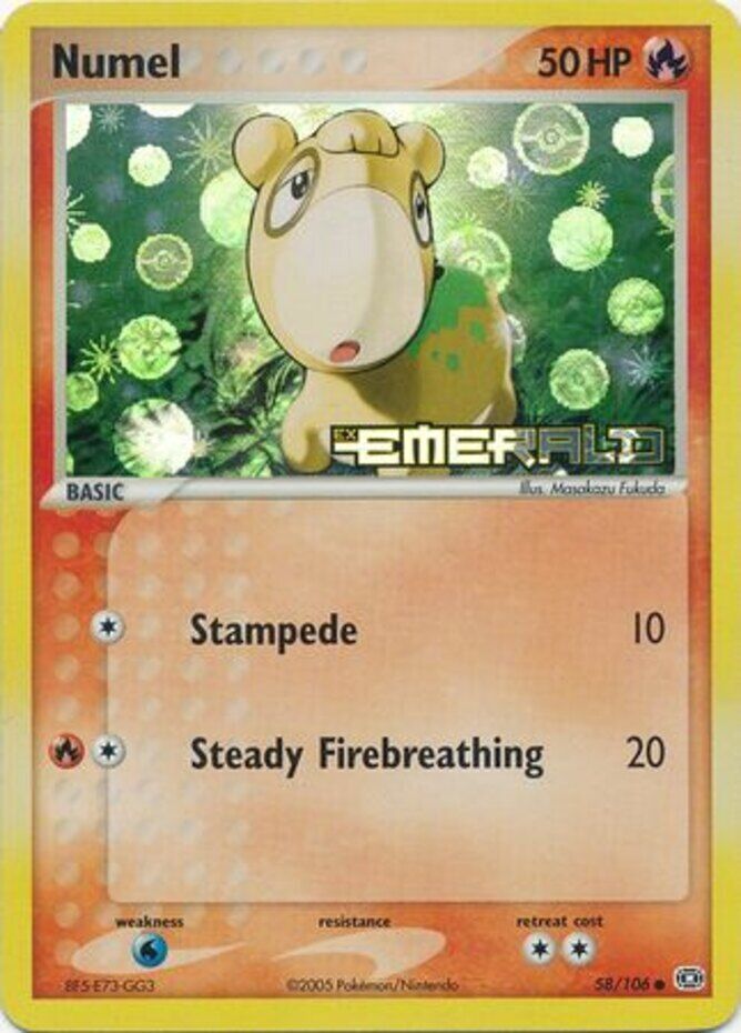 Numel (58/106) (Stamped) [EX: Emerald] | Total Play