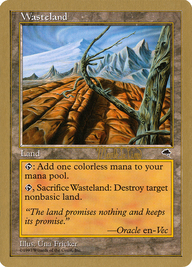 Wasteland (Mark Le Pine) [World Championship Decks 1999] | Total Play