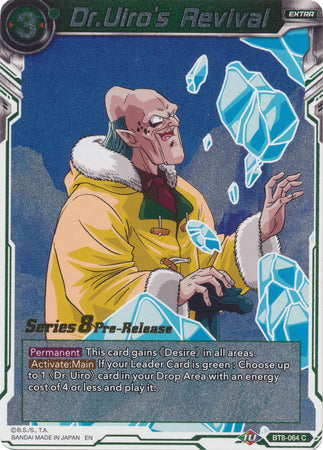 Dr.Uiro's Revival (BT8-064_PR) [Malicious Machinations Prerelease Promos] | Total Play