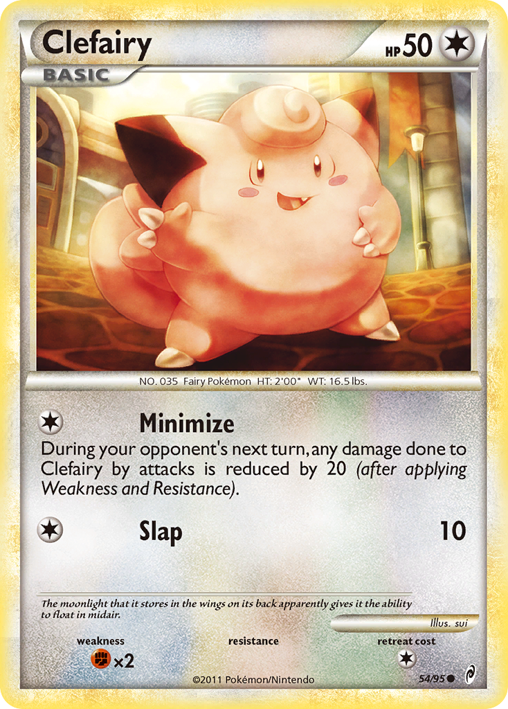 Clefairy (54/95) [HeartGold & SoulSilver: Call of Legends] | Total Play