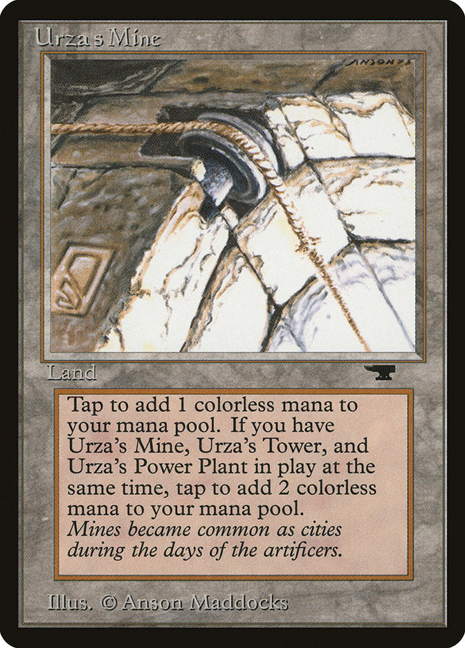 Urza's Mine (Pulley Embedded in Stone) [Antiquities] | Total Play