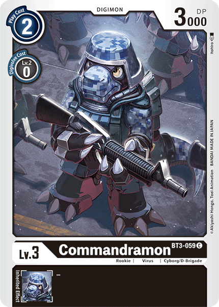 Commandramon [BT3-059] [Release Special Booster Ver.1.5] | Total Play