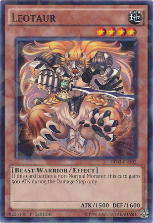 Leotaur [BP03-EN102] Shatterfoil Rare | Total Play