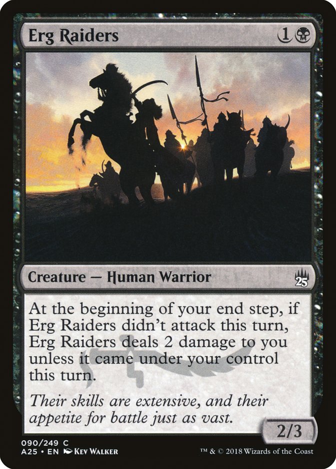 Erg Raiders [Masters 25] | Total Play