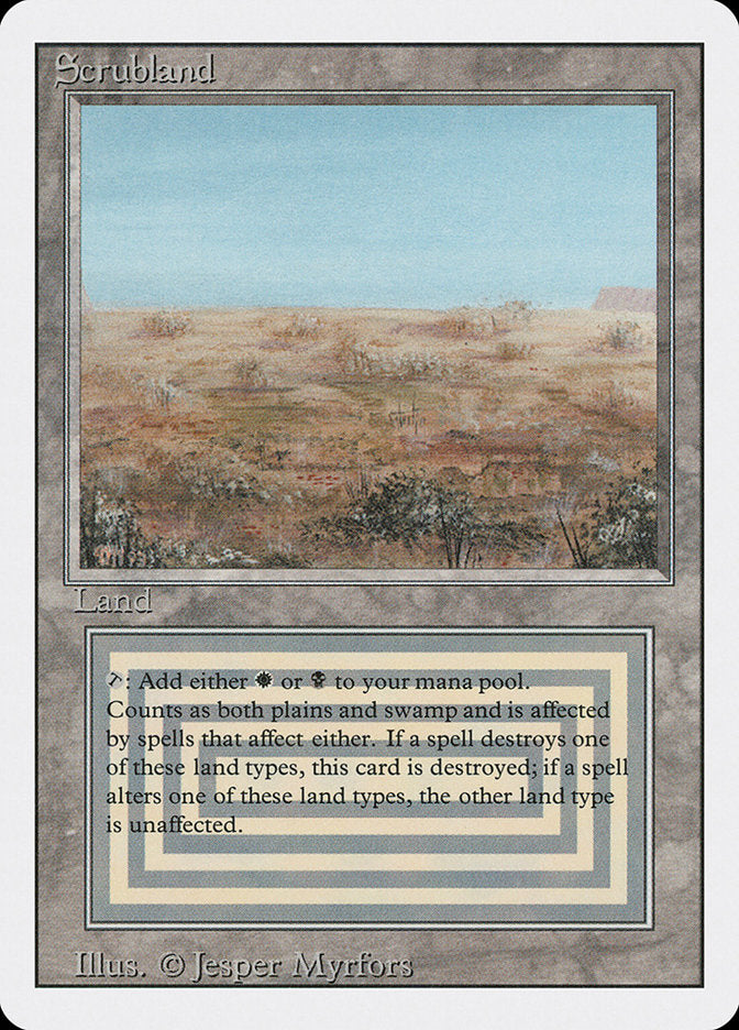Scrubland [Revised Edition] | Total Play