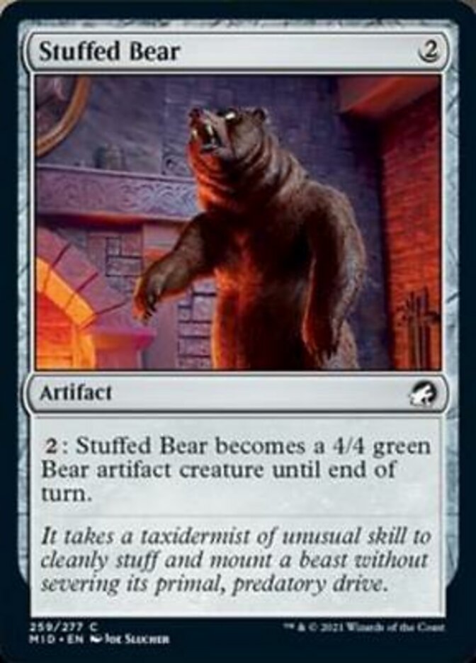 Stuffed Bear [Innistrad: Midnight Hunt] | Total Play