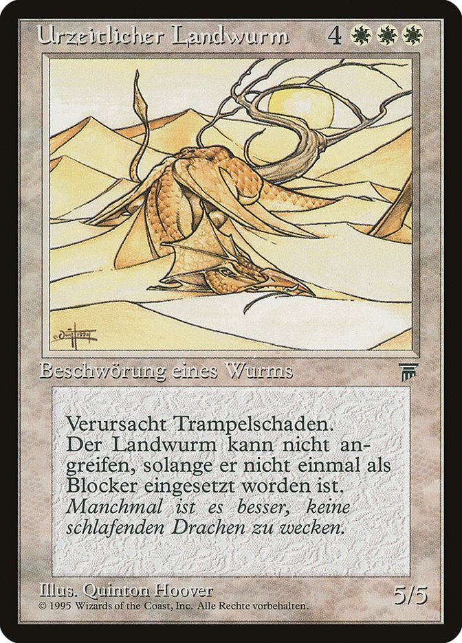 Elder Land Wurm (German) - "Urzeitlicher Landwurm" [Renaissance] | Total Play