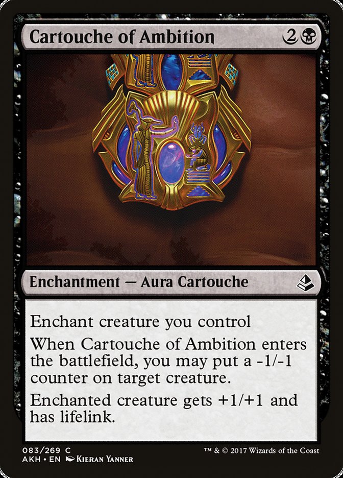 Cartouche of Ambition [Amonkhet] | Total Play