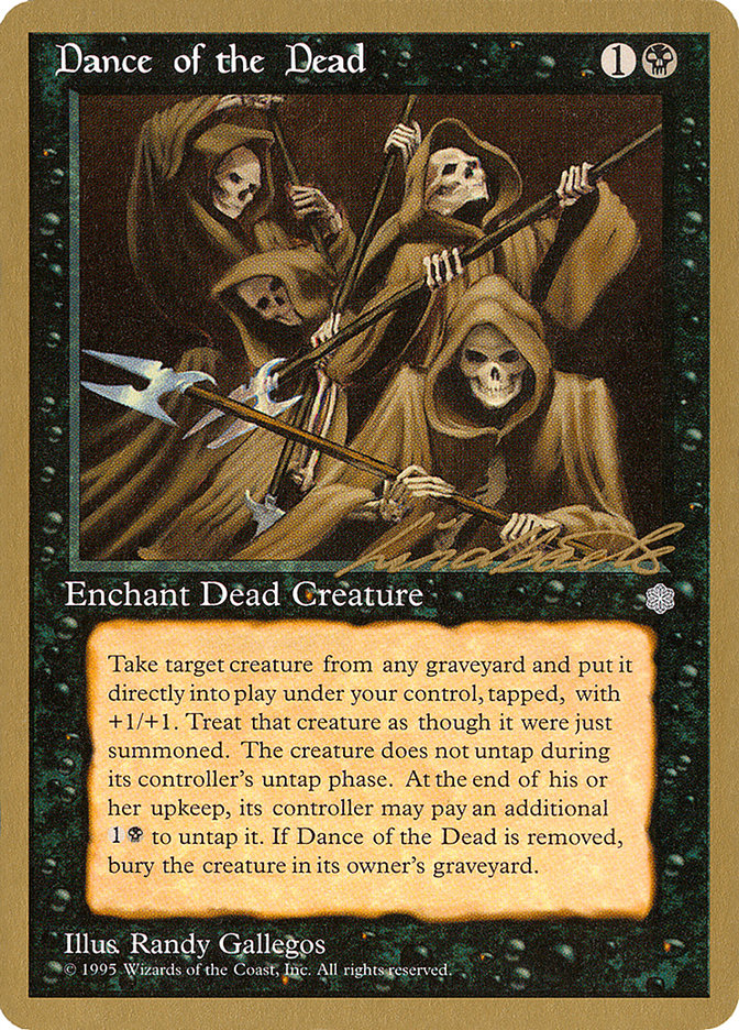 Dance of the Dead (Leon Lindback) [Pro Tour Collector Set] | Total Play