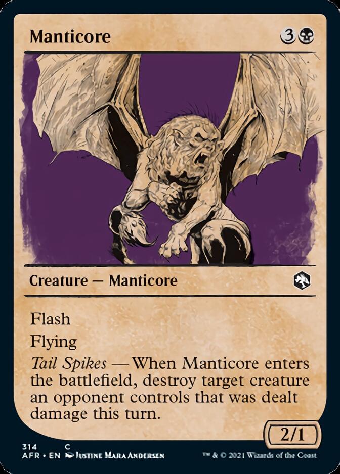 Manticore (Showcase) [Dungeons & Dragons: Adventures in the Forgotten Realms] | Total Play