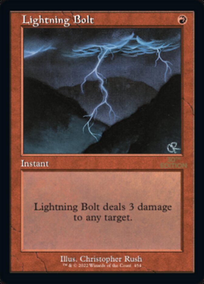 Lightning Bolt (Retro) [30th Anniversary Edition] | Total Play