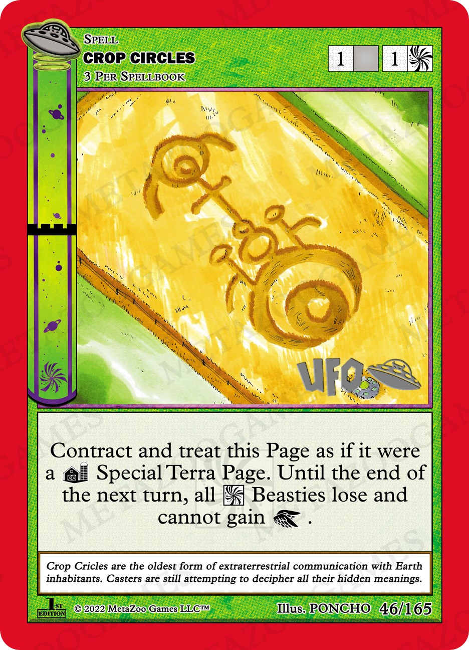 Crop Circles [Cryptid Nation: UFO First Edition Spoiler Pack] | Total Play