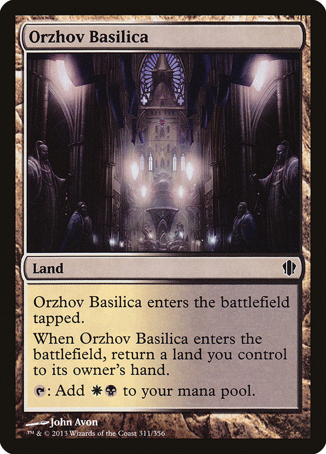 Orzhov Basilica [Commander 2013] | Total Play