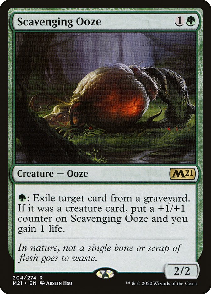 Scavenging Ooze [Core Set 2021] | Total Play