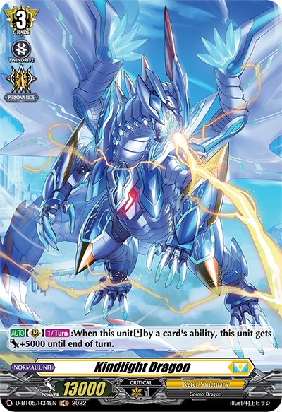 Kindlight Dragon (D-BT05/H34EN) [Triumphant Return of the Brave Heroes] | Total Play