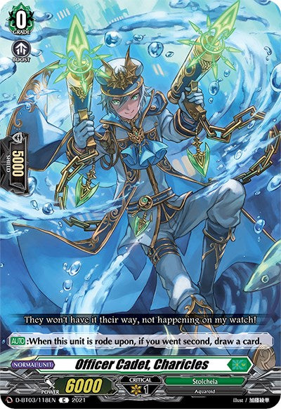 Officer Cadet, Charicles (D-BT03/118EN) [Advance of Intertwined Stars] | Total Play