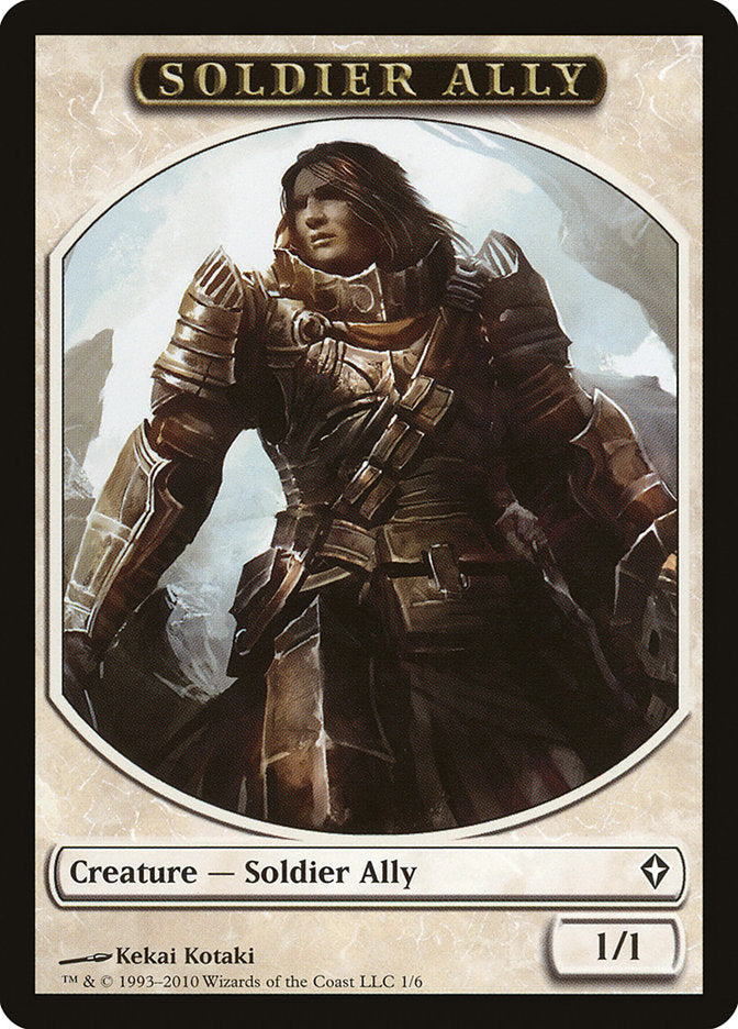 Soldier Ally Token [Worldwake Tokens] | Total Play