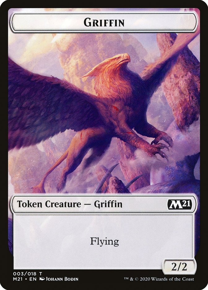 Angel // Griffin Double-Sided Token [Core Set 2021 Tokens] | Total Play