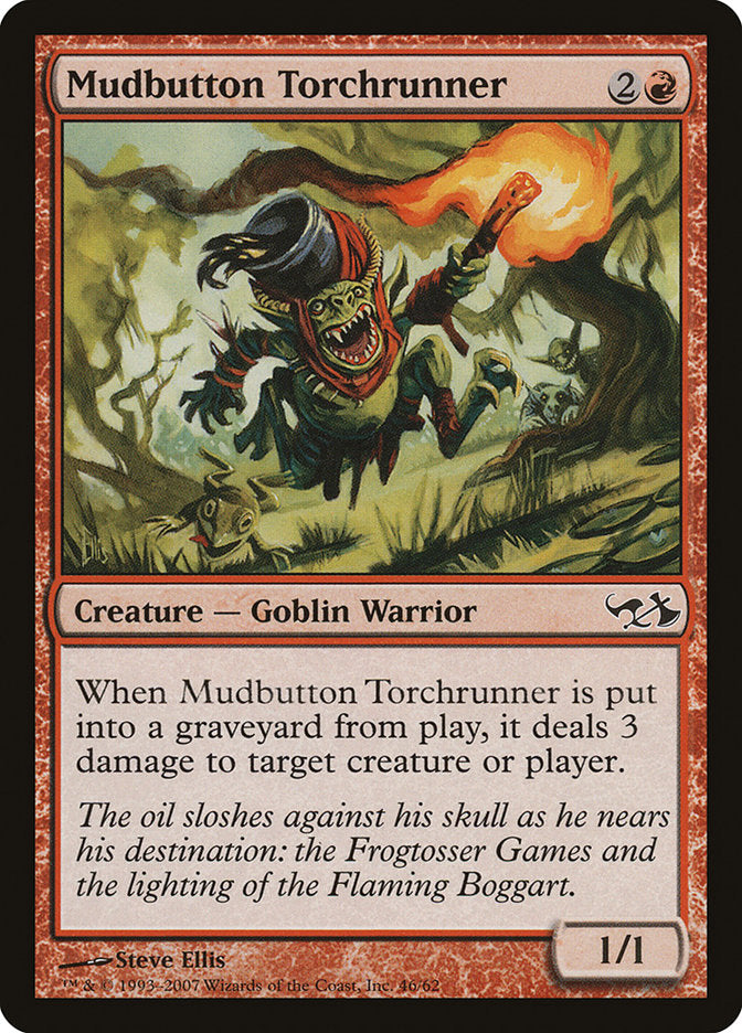 Mudbutton Torchrunner [Duel Decks: Elves vs. Goblins] | Total Play