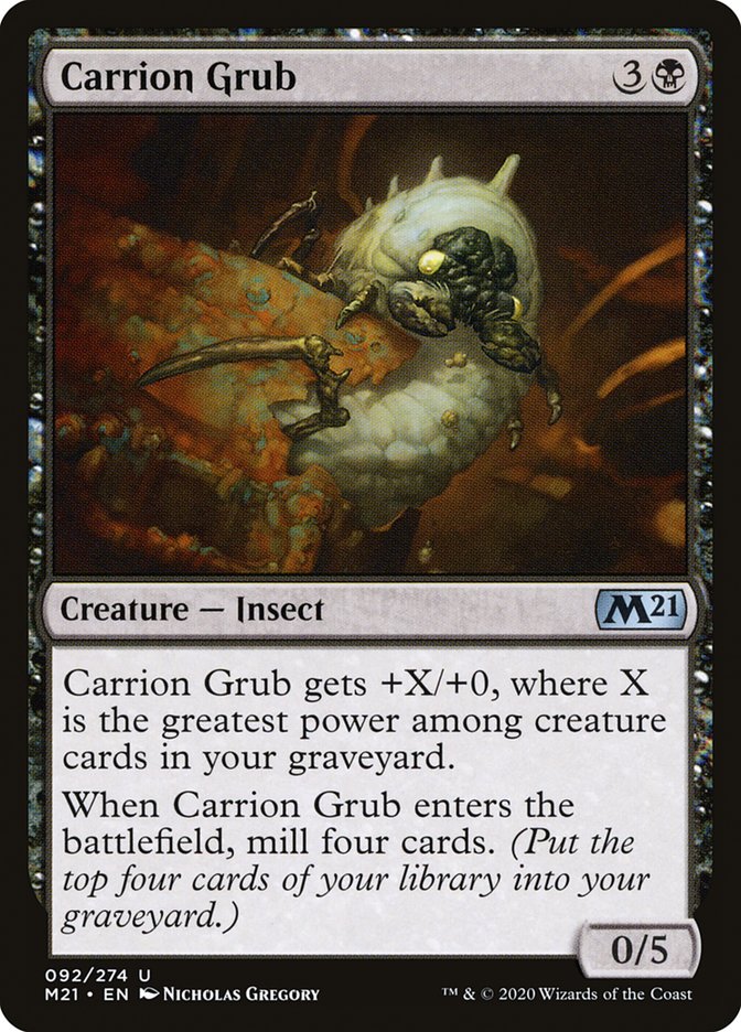 Carrion Grub [Core Set 2021] | Total Play